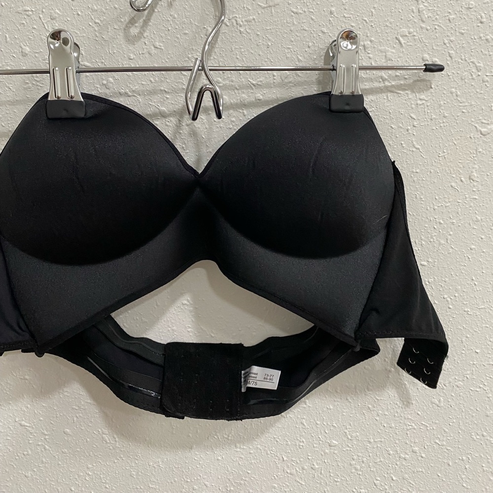 Black push-ups bra 34 C